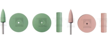 Silicone polishers for polishing