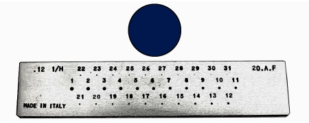 Steel drawplates with Round Shape for Goldsmiths and silversmiths.