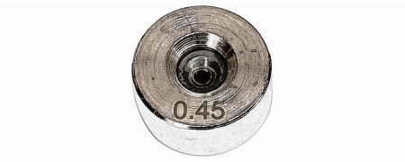 Round draw dies in tungsten