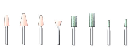 Silicon carbide and Corundum Burs