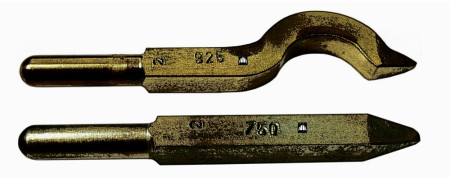 Punches for marking precious metals, for Gold, Silver, and Platinum.