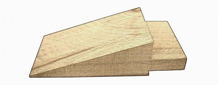 Hardwood bench pins 