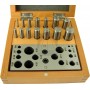 Economy Round Disc Cutter Set from 3 up to 16 mm