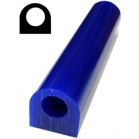 Matt wax tube flat top BLUE