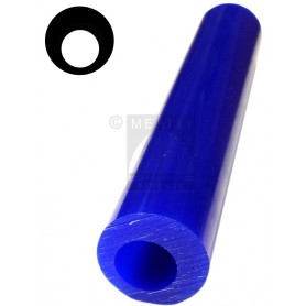 Matt wax tube Off-Center Hole BLUE