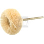 Wheel Brush White cotton yarn Ø 22 mm