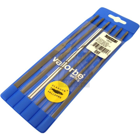 Set of 6 VALLORBE Needle File
