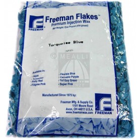 Freeman Injection Wax Turquoise Flakes