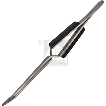 Curved Cross-Lock Tweezers 160 mm