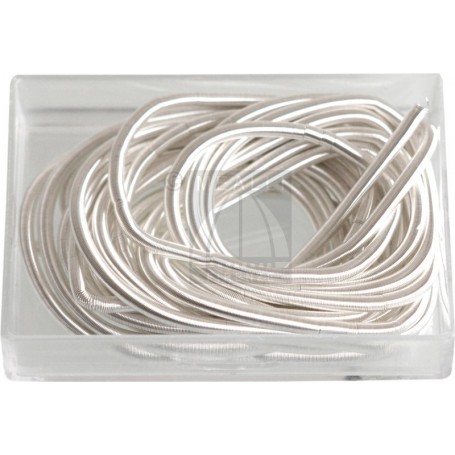 French Wire White-Finish mm 1,00