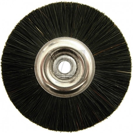 Jota Wheel Brush Ø 50 mm - Stiff black chungking bristle