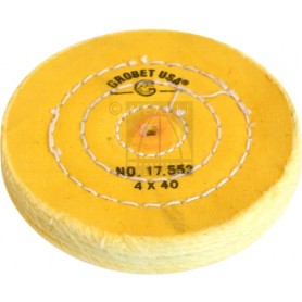 Spazzola circolare tela gialla Ø 100 mm
