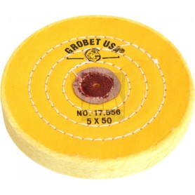 Spazzola circolare tela gialla Ø 125 mm