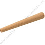 Wood shellac holder