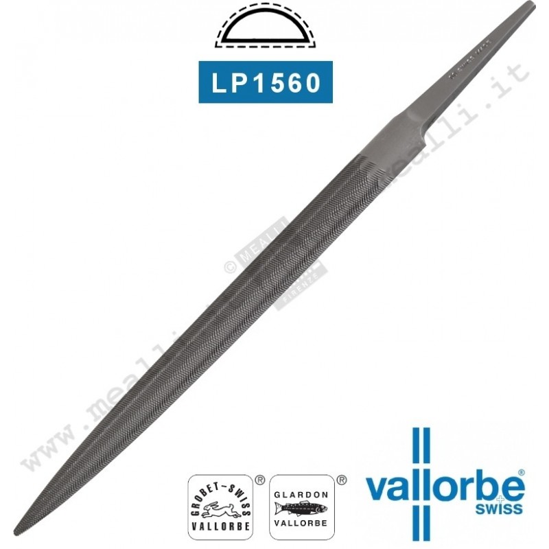 VALLORBE Precision Halfround File LP1560