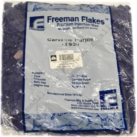 Freeman Injection Wax Carvable Purple Flakes