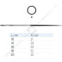 VALLORBE Needle File Round