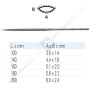 VALLORBE Needle File Crossing
