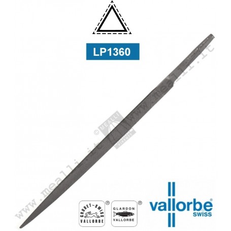 Lima triangolo VALLORBE LP1360