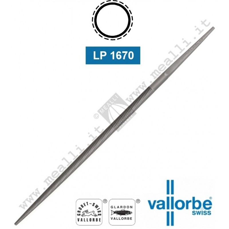 Ironside 137067 Lima Tonda 150 Mm - Hieb 2, Per Metallo E Legno