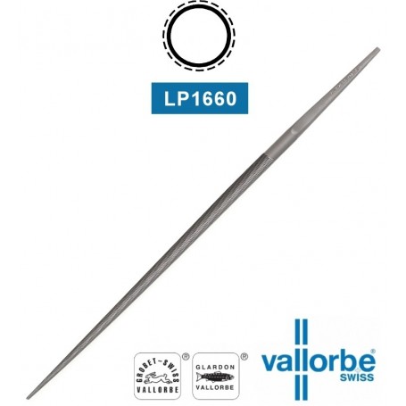VALLORBE Precision File Round LP1660