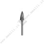 Tree with Pointed End Carbide Bur
