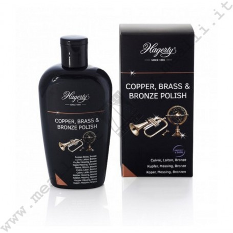 Hagerty copper, brass and bronze Polish 250 ml.