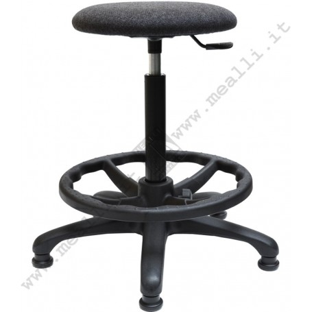 Ergonomic laboratory stool