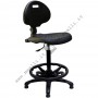 Ergonomic polyurethane laboratory chair