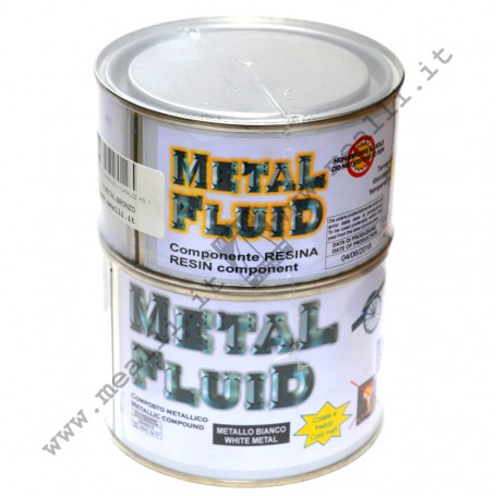 METALFLUID Metallo Bianco - confezione Kg. 1