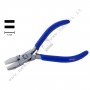 Flat nosed pliers with nylon jaws mm 125