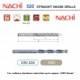 NACHI HSS Straight Shank Drills
