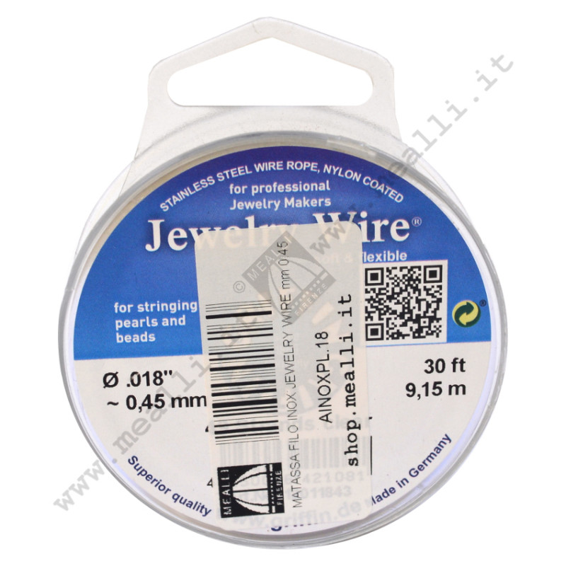 GRIFFIN Stainless Steel Jewelry Wire