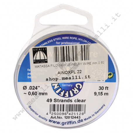 GRIFFIN Stainless Steel Jewelry Wire