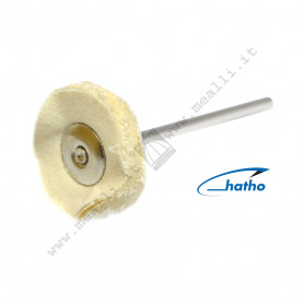 Wheel Brush Muslin Cloth Hatho Ø 22 mm