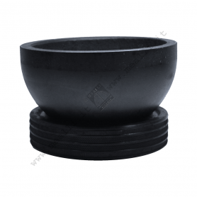 Cast Iron Pitch-Bowl with Rubber pad