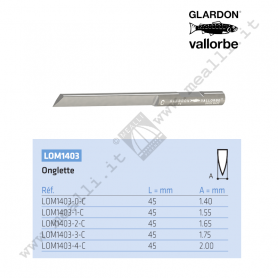 Glardon carbide gravers for engraving machines - Onglette