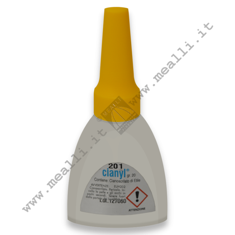 Cianyl 201 cyanoacrylate adhesive 20 g.