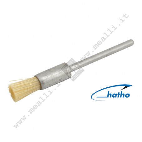 HATHO End Brush White Chungking Bristle Ø 5,5 mm