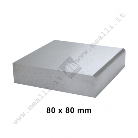 Steel Bench Block 80 x 80 mm