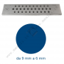 Round Steel drawplate from 9 to 6 mm