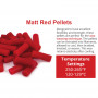 Red Wax Pellets for Matt Gun - 20 pcs.