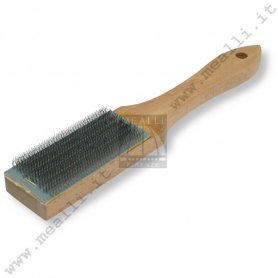 Brush for cleaning files