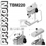 Bench drill machine PROXXON TBM 220