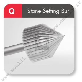 SUPER Q Stone setting Burs Fig. Q