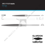 HABILIS VALLORBE Half-round File LH9602