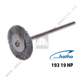 Wheel Brush Steel Wire Hatho Ø 19 mm