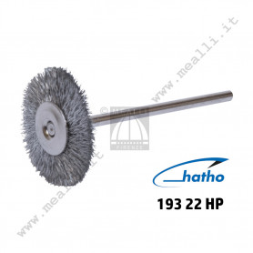 Wheel Brush Steel Wire Hatho Ø 22 mm