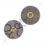 Moore Abrasive Discs Ø 22 mm - SAND COARSE PLASTIC