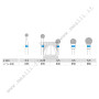 Tungsten Carbide Round Bur